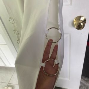 Women white pants, size S, brand new